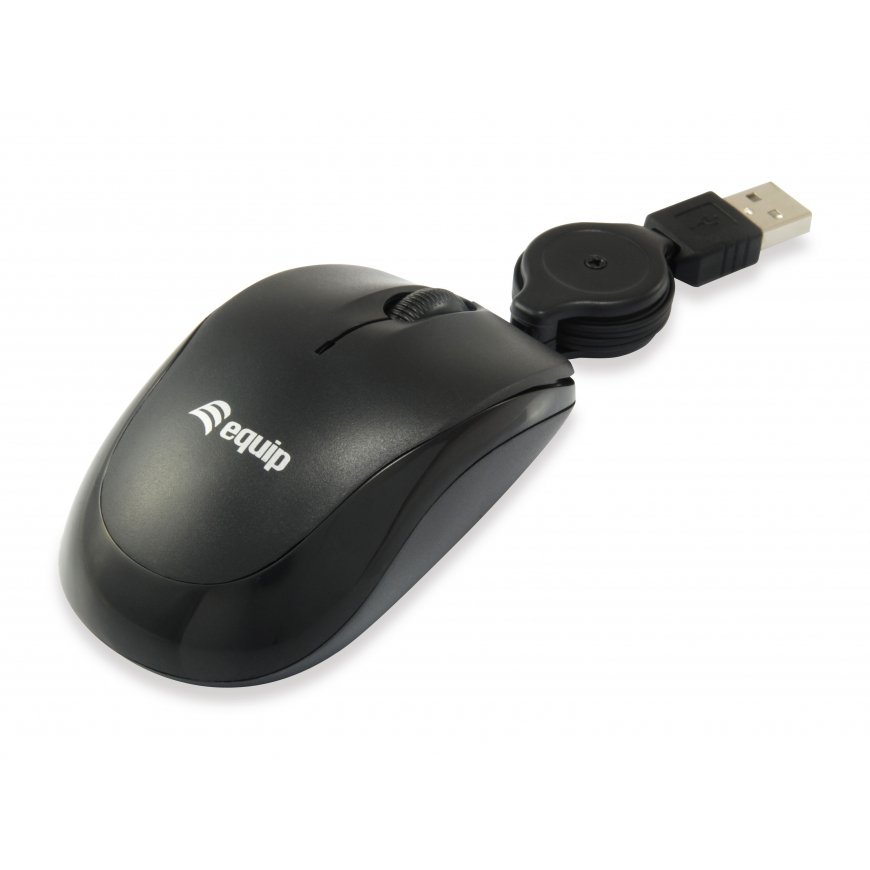 Equip 245103 hiir Reisi- Mõlemakäeline USB tüüp A Optiline 1000 DPI