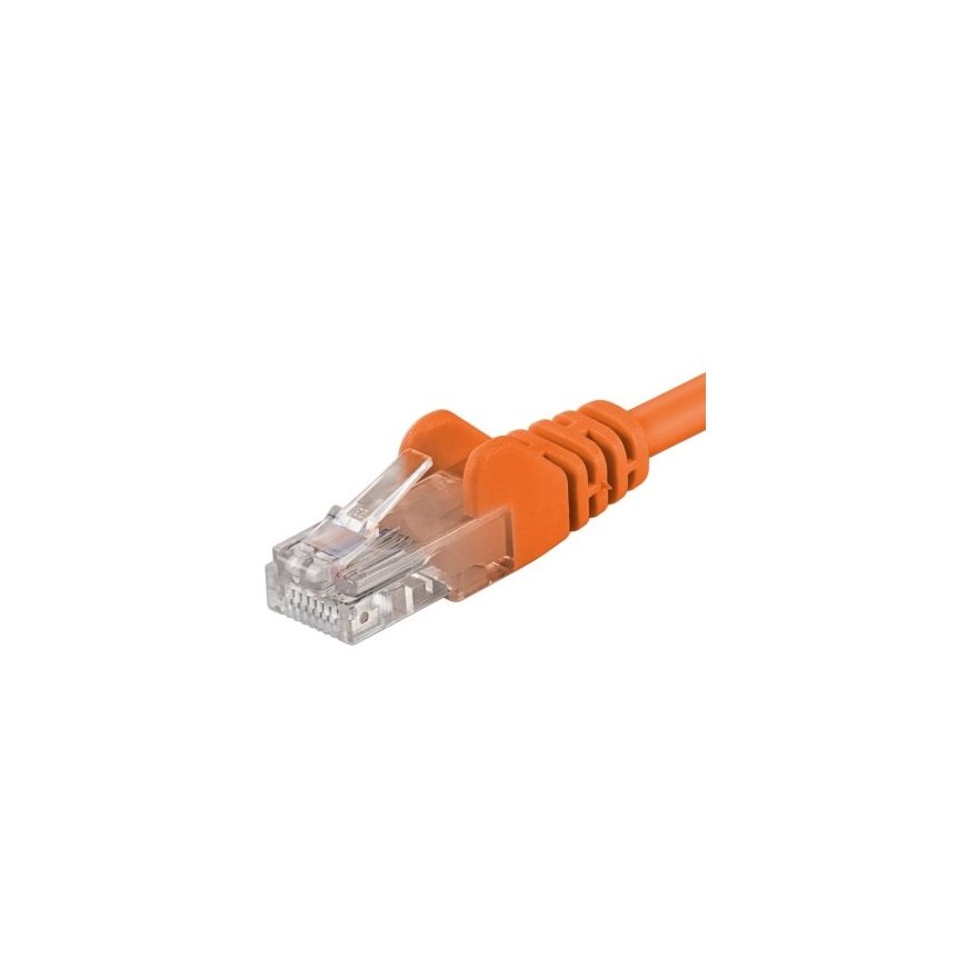 PremiumCord Patch 6 UTP 2m OR tīkla kabelis Oranžs Cat6 U/UTP (UTP)