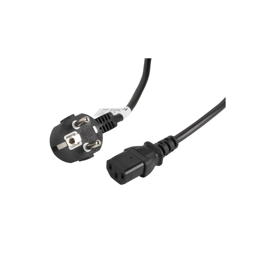 Lanberg CA-C13C-11CC-0030-BK elektrības kabelis Melns 3