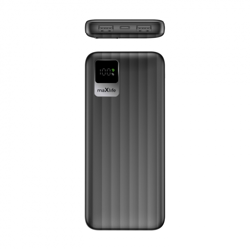 Maxlife power bank MXPB-07 10000 mAh black – 2
