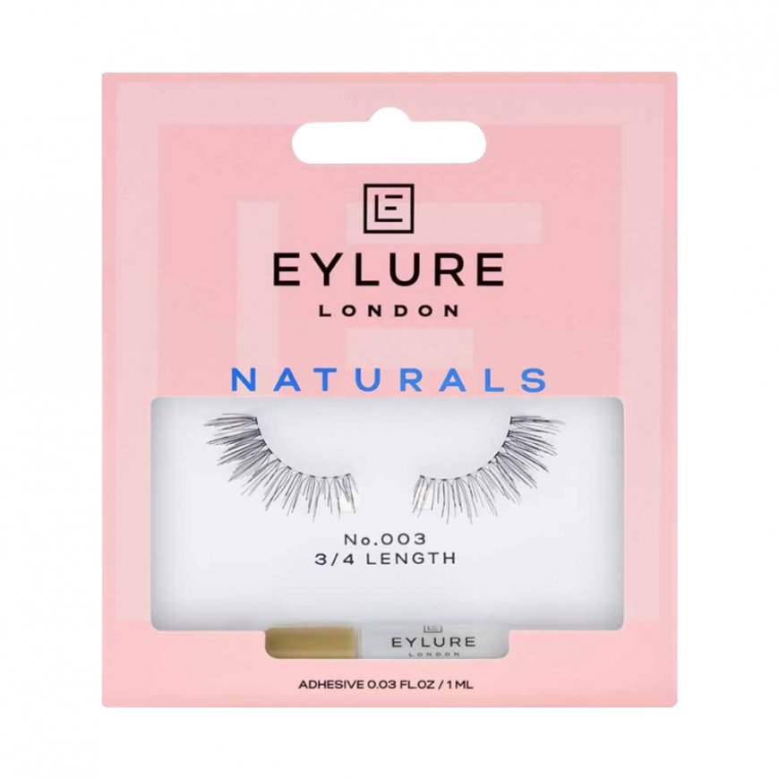 Eylure Naturals No. 003 Strip lashes Black