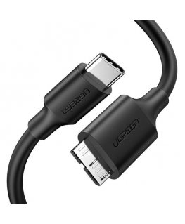 Ugreen UGR-20103 USB kabelis USB 3.2 Gen 1 (3.1 Gen 1) 1 m USB C Micro-USB B Juoda