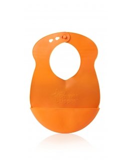 Tommee Tippee Explora Roll'n'Go Ruoka-/syöttölappu Silikoni