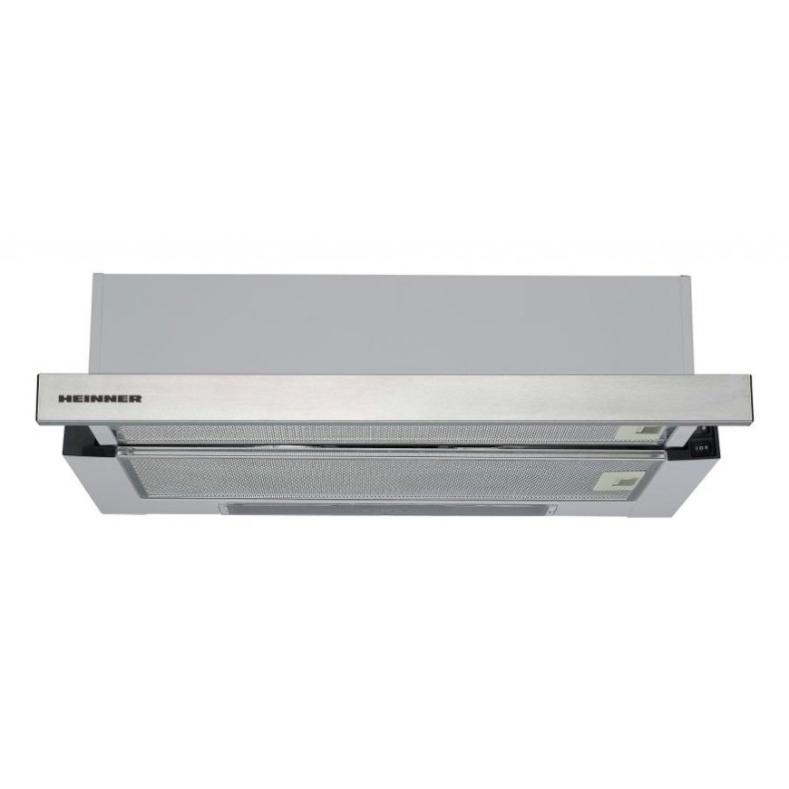 Heinner HTCH-440FS cooker hood Semi built-in (pull out) Stainless steel 325 m³/h