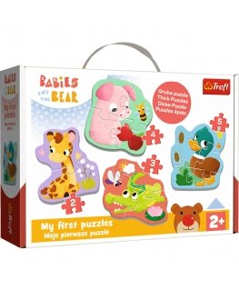 Trefl 36135 pusle 5 tk Animals