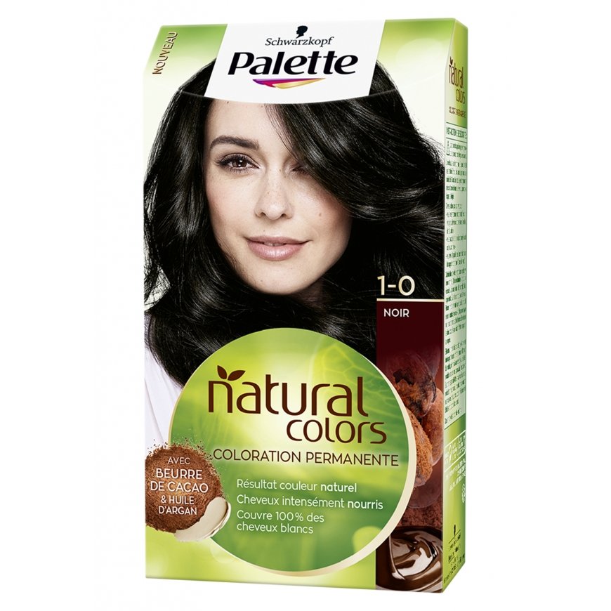 Schwarzkopf Palette Natural Colors juuksevärv Must