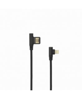 SBOX USB-8P-90 USB-kaapeli USB 2.0 1,5 m USB A USB C/Lightning Valkoinen