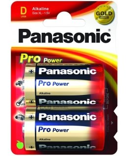Panasonic 1x2 LR20PPG Kertakäyttöinen akku Alkali