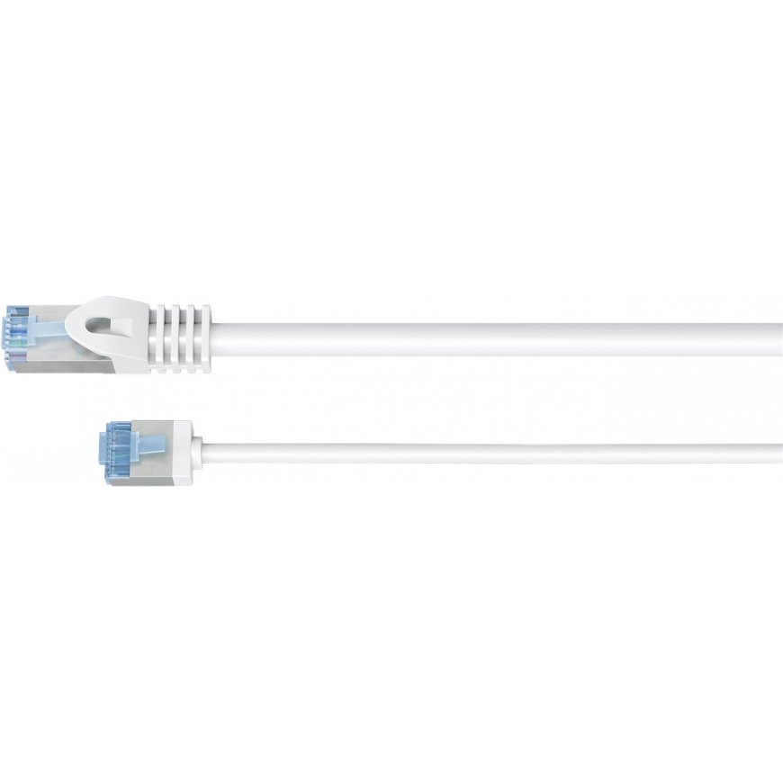 Goobay 74337 networking cable White 3 m Cat6a U/FTP (STP) – 2