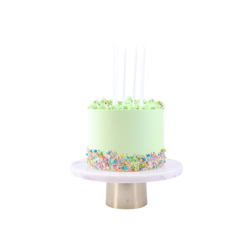 PME CA098 tortes svecīte un brīnumsvecīte Zelts, Balts 16 pcs – 5