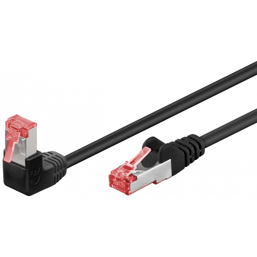 Goobay 51545 võrgukaabel Must 3 m Cat6 S/FTP (S-STP)
