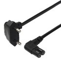 Deltaco 1902299 кабель питания Черный 1,5 m CEE7/16 IEC C7 Deltaco 1902299 кабель питания Черный 1,5 m CEE7/16 IEC C7