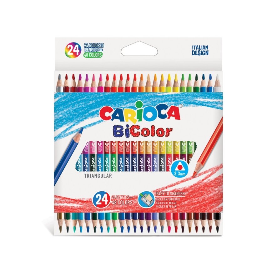 Carioca 43031 krāsainais zīmulis 24 pcs