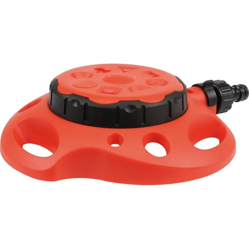 Yato YT-8991 water sprinkler Circular water sprinkler Acrylonitrile butadiene styrene (ABS) Black, O