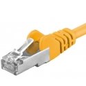 PremiumCord SP6ASFTP002Y tinklo kabelis Geltona 0,25 m Cat6a SF/UTP (S-FTP) PremiumCord SP6ASFTP002Y tinklo kabelis Geltona 0,25 m Cat6a SF/UTP (S-FTP)