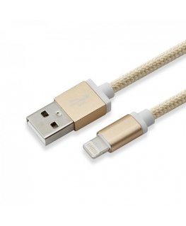 SBOX IPH7-G mobiiltelefonikaabel Kuld 1,5 m USB A Lightning