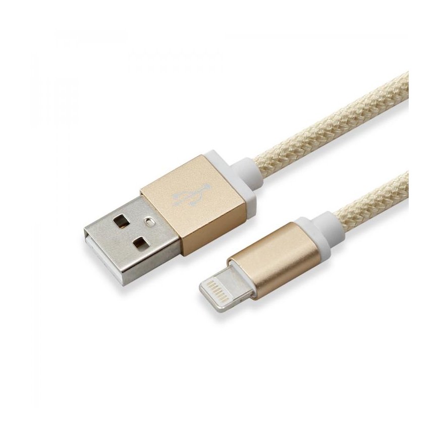 SBOX IPH7-G matkapuhelimen kaapeli Kulta 1,5 m USB A Lightning