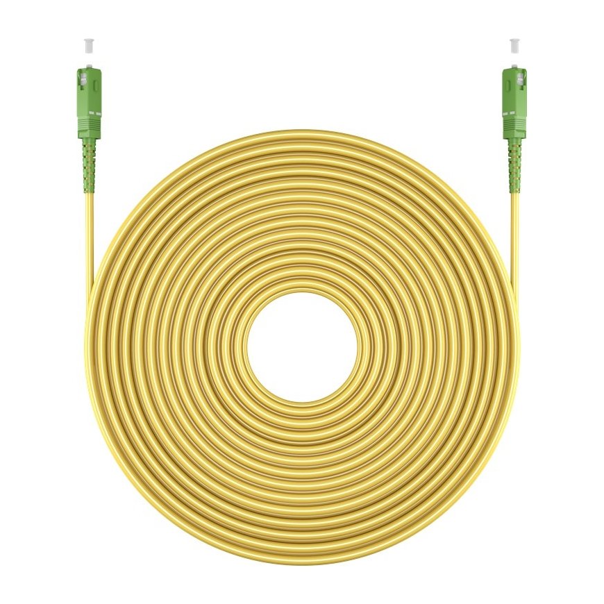 Goobay 59643 InfiniBand/fibre optic cable 15 m SC FTTH Желтый – 3