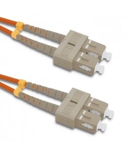 Qoltec 54013 InfiniBand- ja kuituoptiikkakaapeli 5 m SC Oranssi