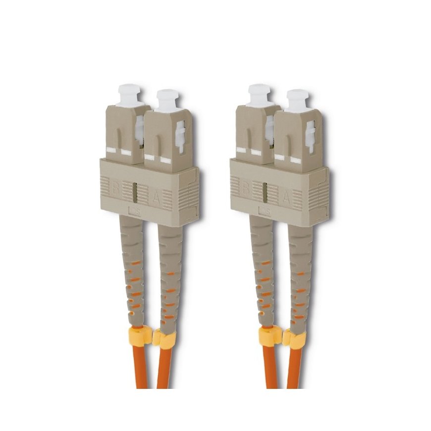 Qoltec 54013 InfiniBand/fibre optic cable 5 m SC Orange – 2