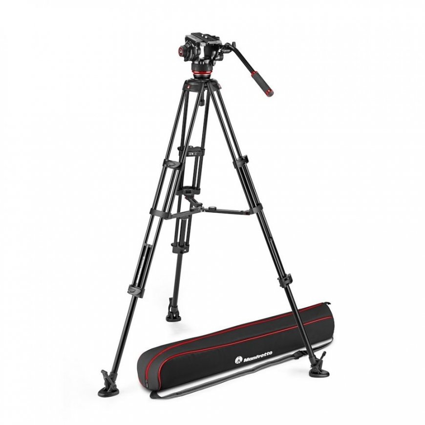 Manfrotto MVK504XTWINMA trijkāja galviņa Melns Alumīnijs
