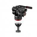 Manfrotto MVK504XTWINMA tripod head Black Aluminium 1/4, 3/8" Fluid Manfrotto MVK504XTWINMA tripod head Black Aluminium 1/4, 3/8" Fluid