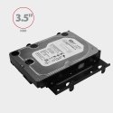 Axagon RHD-435 montavimo rinkinys Juoda Metalas