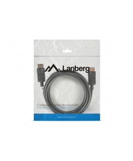 Lanberg CA-DPDP-10CC-0030-BK „DisplayPort“ kabelis 3 m Juoda
