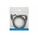 Lanberg CA-DPDP-10CC-0030-BK DisplayPort-kaapeli 3 m musta Lanberg CA-DPDP-10CC-0030-BK DisplayPort-kaapeli 3 m musta