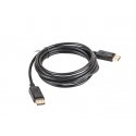 Lanberg CA-DPDP-10CC-0030-BK DisplayPort кабель 3 m Черный