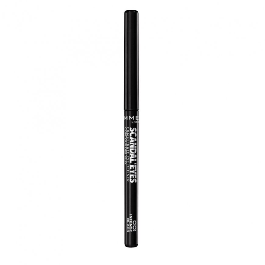 Rimmel Scandaleyes Exaggerate eye pencil Kohl 001 Intense Black – 2