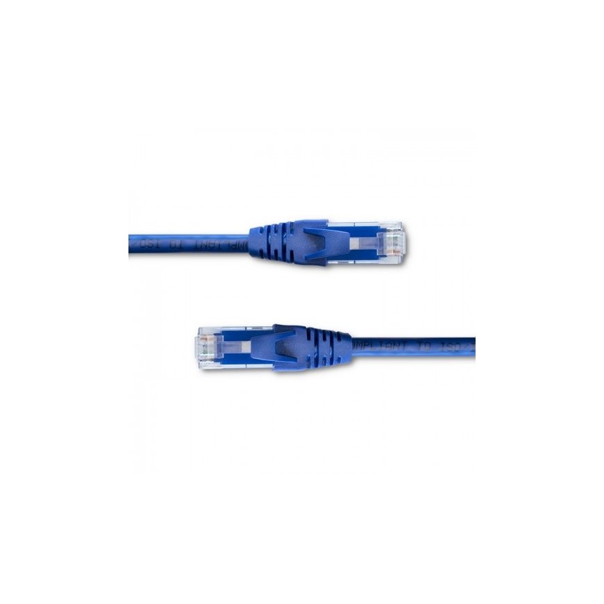 Qoltec 54534 verkkokaapeli Sininen 5 m Cat6 U/UTP (UTP) – 2
