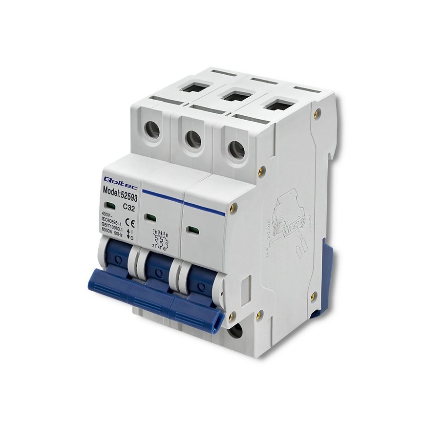 Qoltec C32 slēgiekārta Automātslēdzis 3