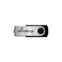 MediaRange MR910 USB zibatmiņa 16 GB USB Type-A / Micro-USB 2.0 Melns, Sudrabs