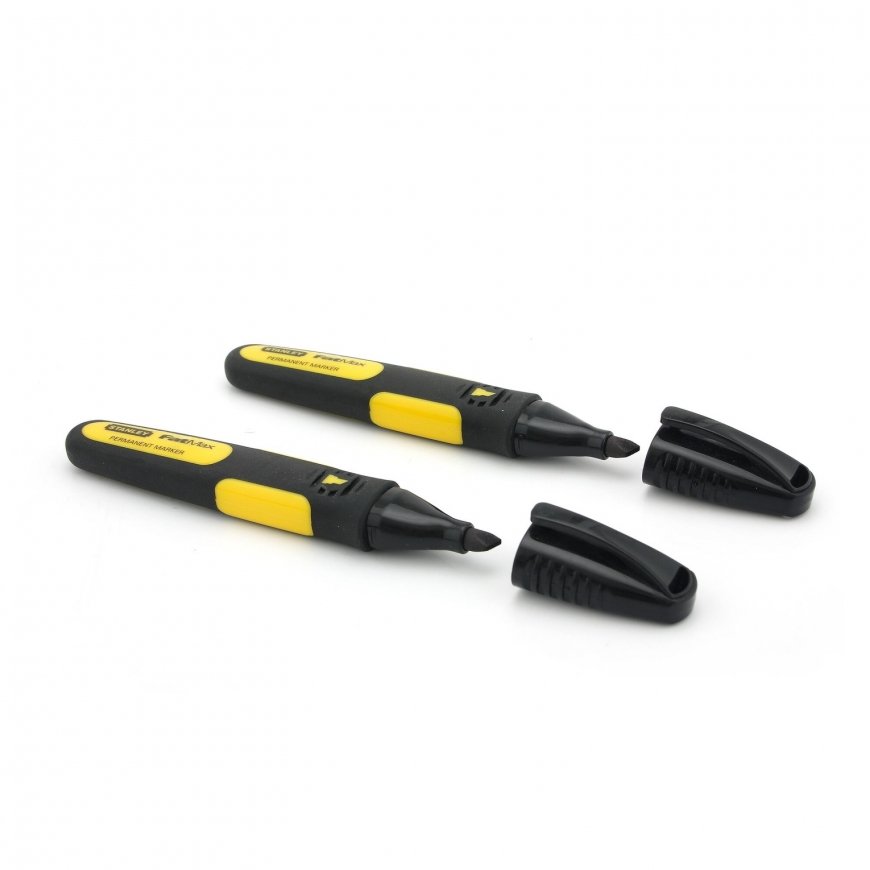 Stanley FATMAX Chisel Tip Permanent Marker Black