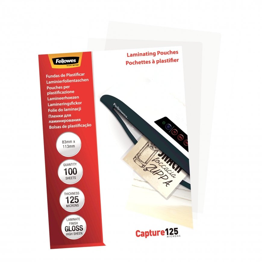 Fellowes 5307101 laminēšanas kabata 100 pcs – 3