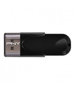 PNY Attaché 4 2.0 64GB USB-muisti USB A-tyyppi musta