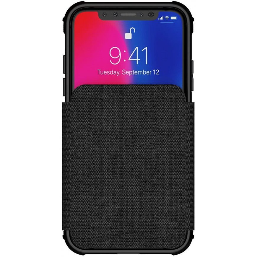 Ghostek Exec 3 mobile phone case 14.7 cm (5.8") Wallet case Black – 2