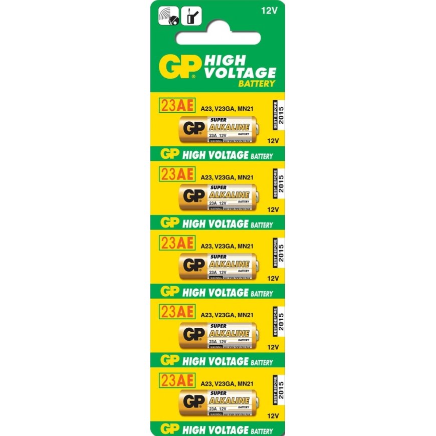 GP Batteries High Voltage 23A Vienreizējas lietošanas baterija Sārmaina akumulatoru baterija