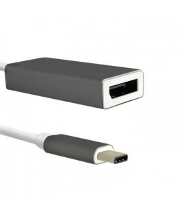 Qoltec 50429 USB-graafikaadapter Must, Valge