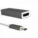 Qoltec 50429 USB grafiskais adapteris Melns, Balts