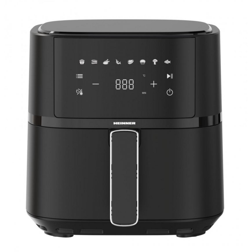 Heinner HAF-B4BK1500 fritüür Üksik 4 l Eraldiseisev 1500 W Kuumaõhu fritüür Must – 2