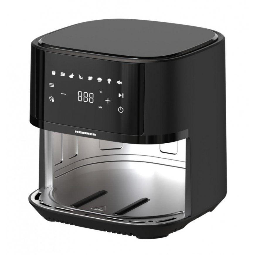 Heinner HAF-B4BK1500 gruzdintuvė Vienas 4 L Autonominės 1500 W Karšto oro gruzdintuvė Juoda – 3