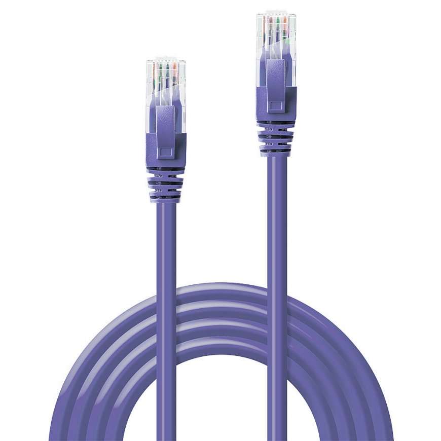 Lindy 48128 tīkla kabelis Lillā 15 m Cat6 U/UTP (UTP) – 3
