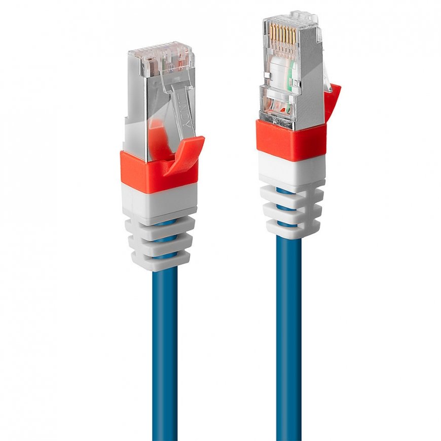 Lindy 45374 сетевой кабель Синий 1 m Cat6a S/FTP (S-STP)