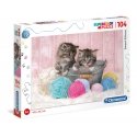 Clementoni Sweet Kittens Pusle 104 tk Fauna Clementoni Sweet Kittens Pusle 104 tk Fauna