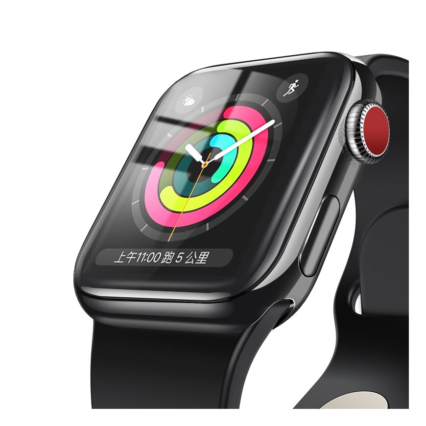 Baseus SGAPWA4-E01 Smart Wearable Accessories Screen protector Black, Transparent Tempered glass – 3