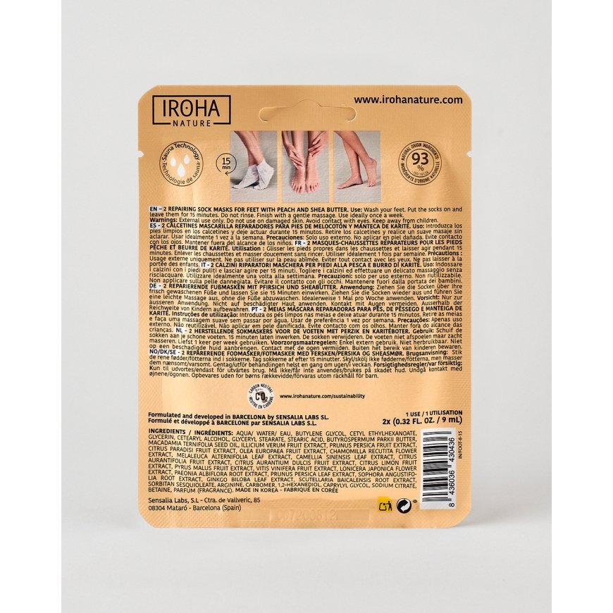 Iroha Nature 8436036430436 Foot Masks – 2