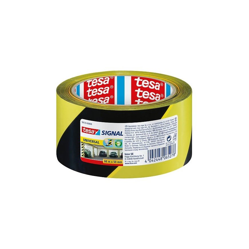 TESA 58133 barricade tape 66 m