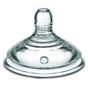 Tommee Tippee Easi-Vent Sauger pudelītes knupītis Apaļš Ātra plūsma Tommee Tippee Easi-Vent Sauger pudelītes knupītis Apaļš Ātra plūsma